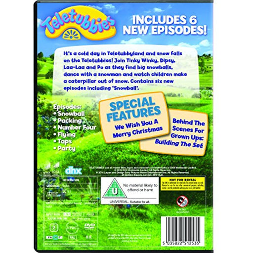Teletubbies - Tubby Snowball +Inc We Wish You A Merry Christmas [DVD] [Region 2] - Very Good - Attic Discovery Shop