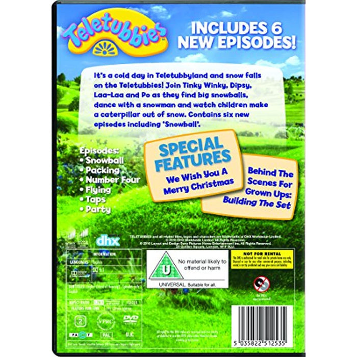 Teletubbies - Series - Tubby Snowball [DVD] [Region 2] - Like New - Attic Discovery Shop