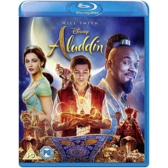 Aladdin Live Action Film Movie [Blu-ray] [Region Free] 2019 Disney - New Sealed - Attic Discovery Shop