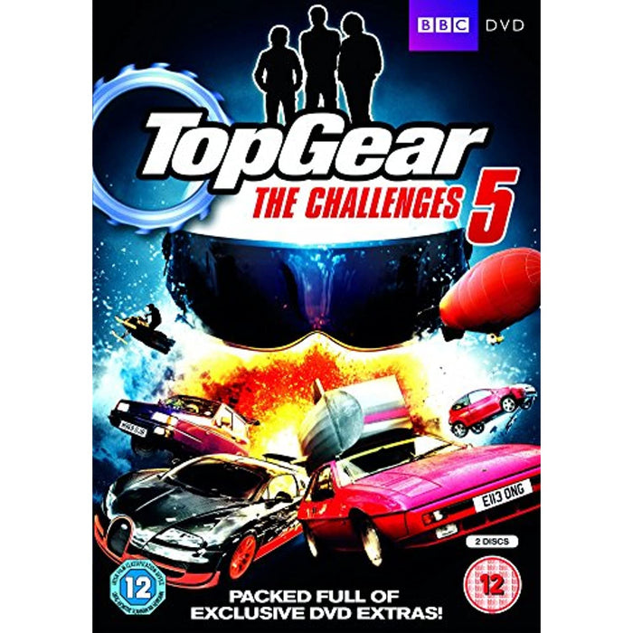 Top Gear - The Challenges 5 [DVD] [Region 2 + 4] - Like New - Attic Discovery Shop