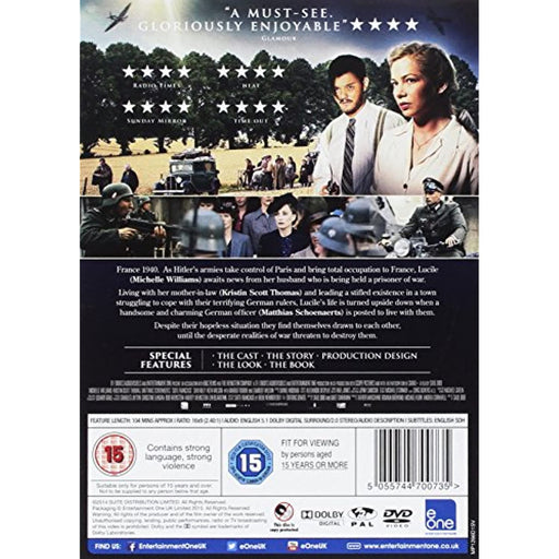 Suite Francaise [DVD] [2015] [Region 2] - Like New - Attic Discovery Shop