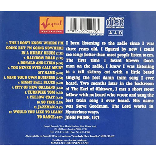 Steve Goodman [Rare CD Album] - Very Good - Attic Discovery Shop