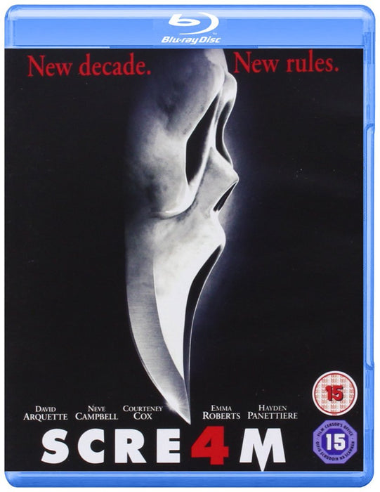 SCRE4M (Scream 4) [Blu-ray] [2017] [Region B] - New Sealed - Attic Discovery Shop