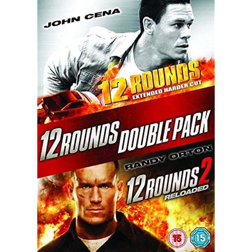 12 Rounds / 12 Rounds 2: Reloaded Double Pack [DVD] [Region 2] - New Sealed - Attic Discovery Shop