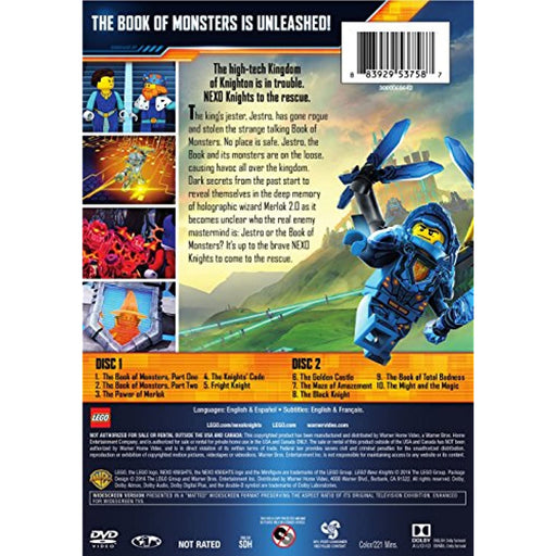 LEGO NEXO KNIGHTS: SEASON 1 - [Region 2] - (New, Torn Seal) - Like New - Like New - Attic Discovery Shop