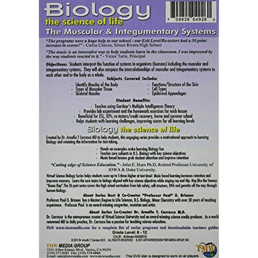 Biology - The Science Of Life: The Muscular And Integumentary.. [DVD] [Region 2] - Like New - Like New - Attic Discovery Shop
