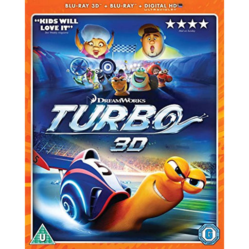 Turbo [Blu-ray] (3D Version with 2D / Normal Blu-ray Disc) Double Disc Region B - Very Good - Attic Discovery Shop