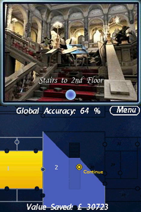 Escape the Museum Hidden Object Game (Nintendo DS Game) - Very Good - Attic Discovery Shop