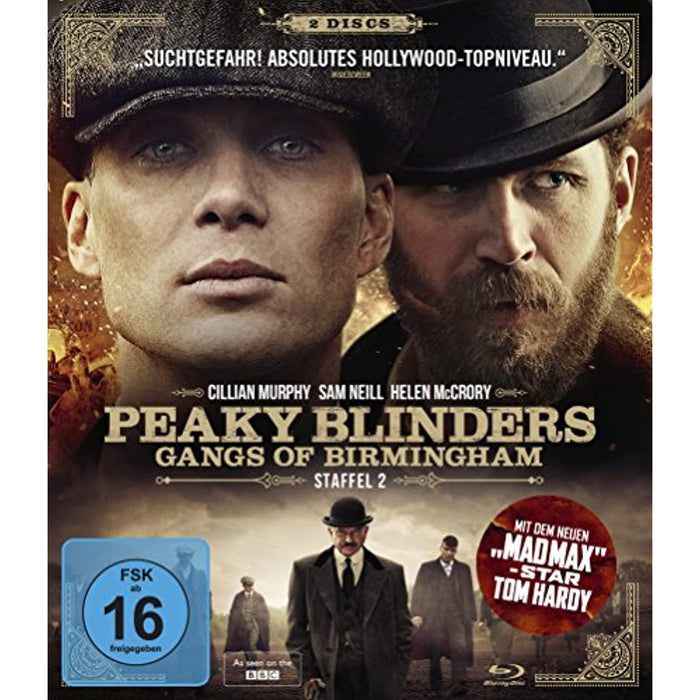 Peaky Blinders - Season 2 Reg B Blu-ray [German Import Plays in English] Sealed - Like New - Attic Discovery Shop