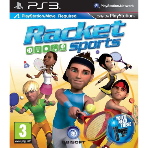 Racket Sports - Move Compatible (PS3 PlayStation 3 Game) - Like New - Attic Discovery Shop