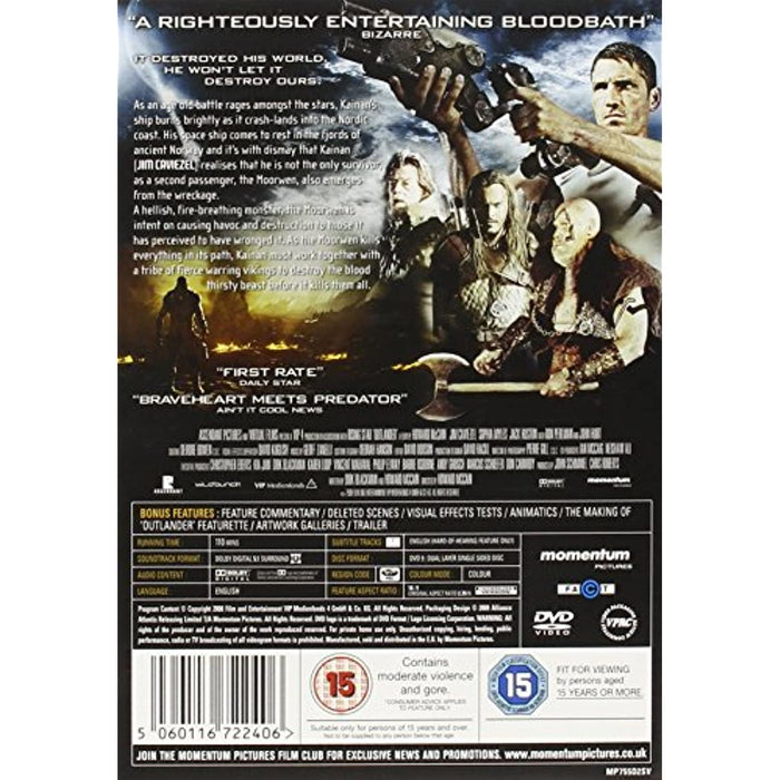 Outlander [DVD] [2009] [Region 2] - New Sealed - Attic Discovery Shop