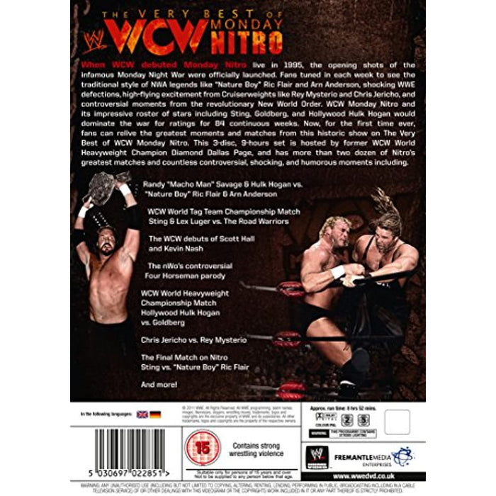 WWE - The Very Best of WCW Monday Nitro [DVD] [Region 2, 5] - Very Good - Attic Discovery Shop