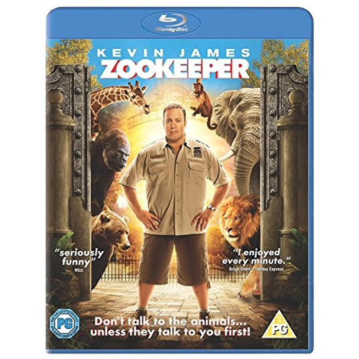 Zookeeper [Blu-ray] Kevin James [2011] [Region Free] - New Sealed - Attic Discovery Shop