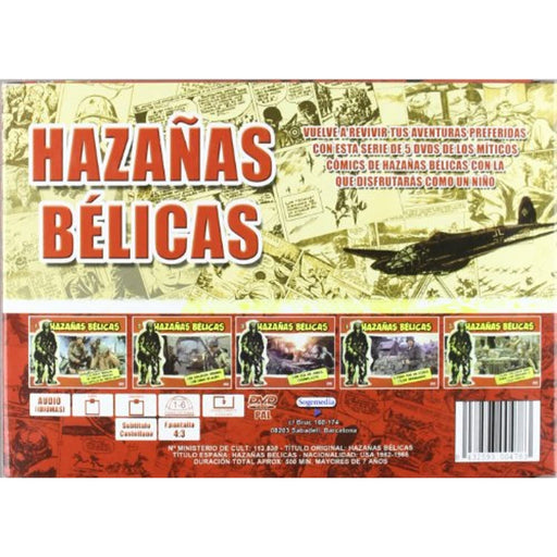 Combat! (Hazanas Belicas) [5 DVD Box Set] [Rare Spanish Import] [Region Free] - Very Good - Attic Discovery Shop