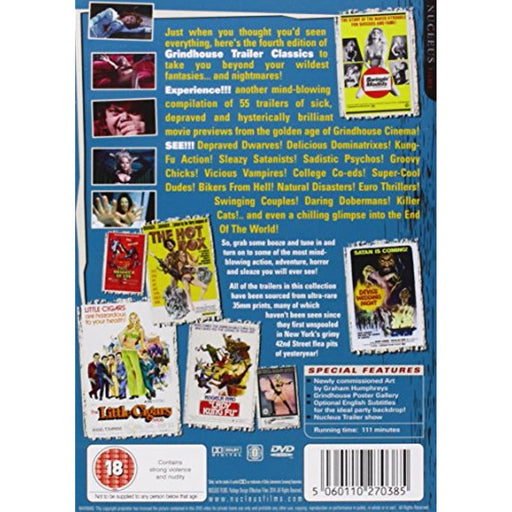 Grindhouse Trailer Classics 4 [DVD] [Region 1] - Very Good - Attic Discovery Shop