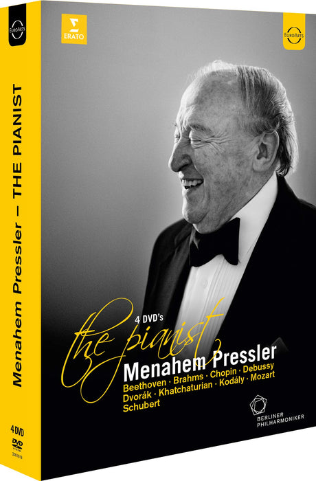 Menahem Pressler - The Pianist [Rare DVD] [2016] [Region Free] - New Sealed - Attic Discovery Shop
