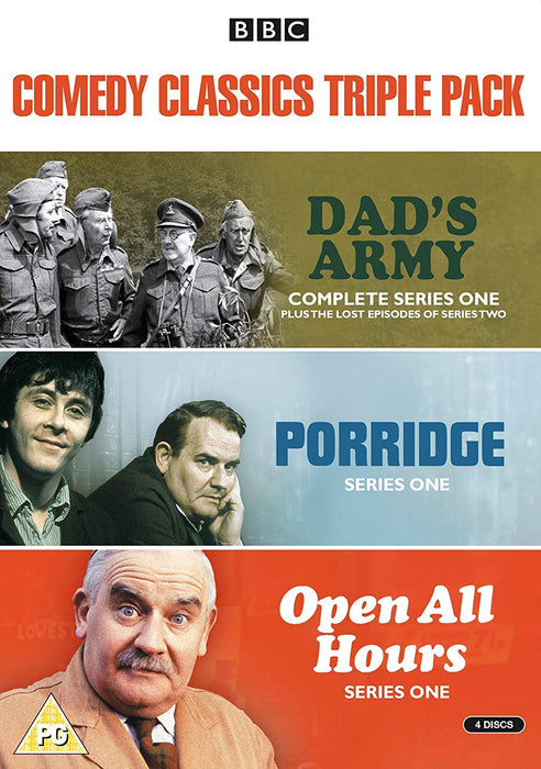 BBC Comedy Classics Dad's Army Porridge Open All Hours DVD Box Set - New Sealed - Attic Discovery Shop