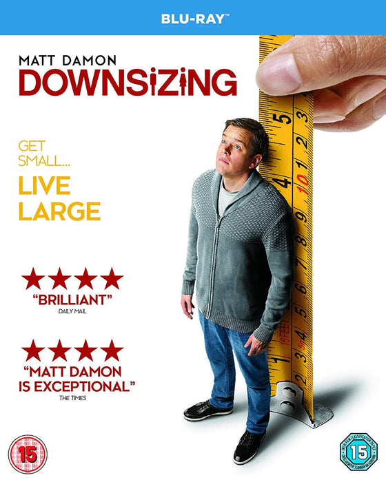 Downsizing [Blu-ray] [Region B] (Sci-Fi Comedy) - New Sealed - Attic Discovery Shop