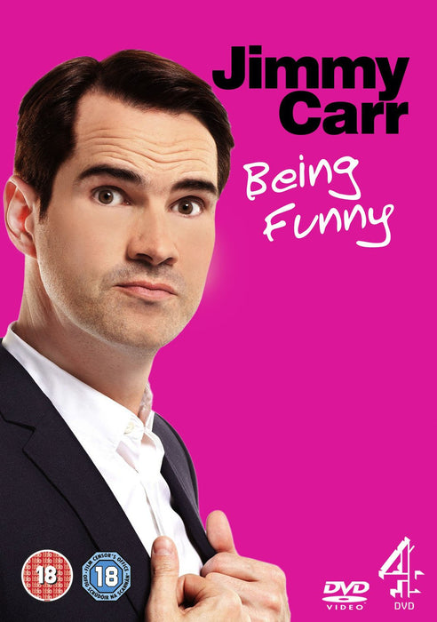 Jimmy Carr: Being Funny [DVD] [Region 2] Comedy Stand Up - New Sealed - Attic Discovery Shop