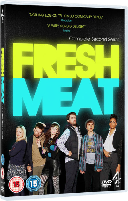 Fresh Meat Series 2 [DVD] [2013] [Region 2] Complete Second Season - New Sealed - Attic Discovery Shop