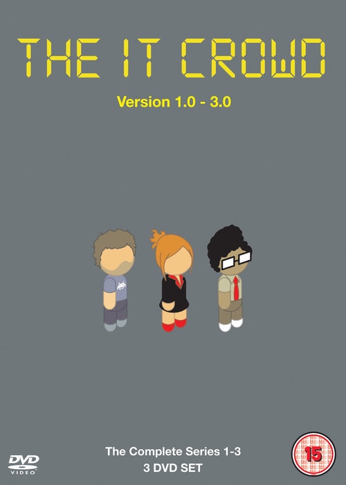 The IT Crowd: Series 1-3 (1, 2, 3) Box Set [DVD Box Set] [Region 2] - New Sealed - Attic Discovery Shop