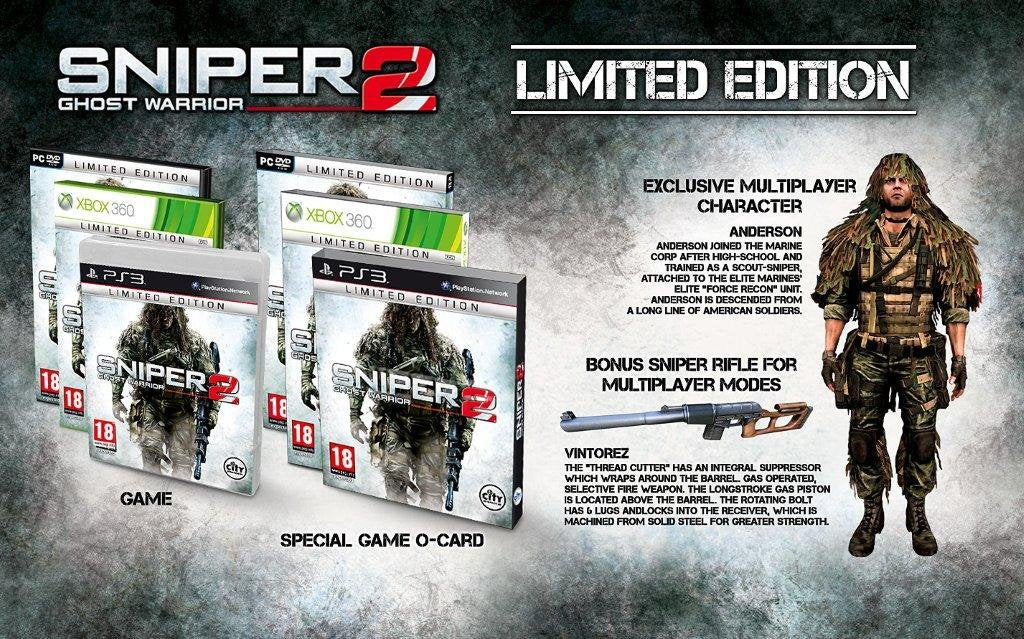 Sniper 2: Ghost Warrior (PS3 PlayStation 3 Game) - Good - Attic Discovery Shop