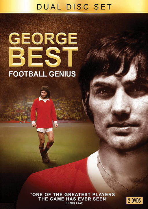 George Best - Football Genius - 2 Disc Set [DVD] [2021] [Region 2] - New Sealed - Attic Discovery Shop