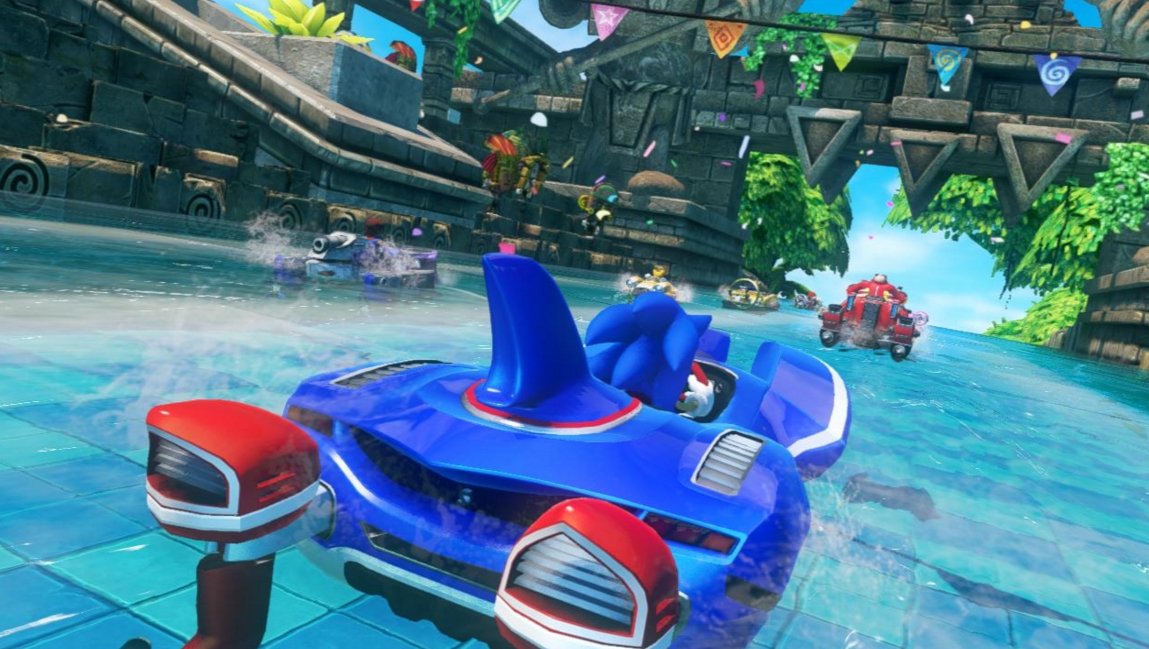 Sonic and All Stars Racing Transformed (Nintendo Wii U Game) - Good - Attic Discovery Shop