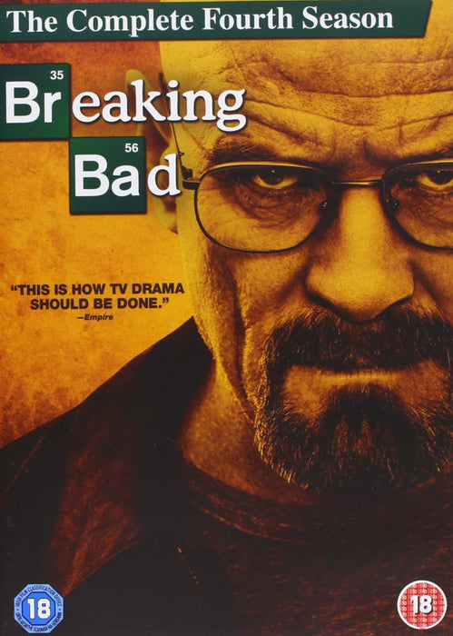 Breaking Bad Seasons 1-4 [DVD Box Set] [Region 2] - New Sealed - Attic Discovery Shop