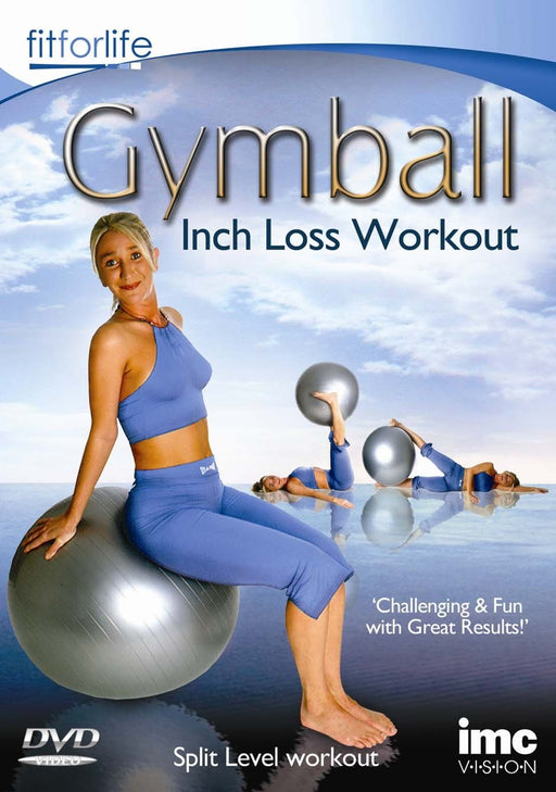 Gymball (Gym Ball) - Inch Loss Workout - Fit For Life [DVD] [Reg 2] - New Sealed - Attic Discovery Shop