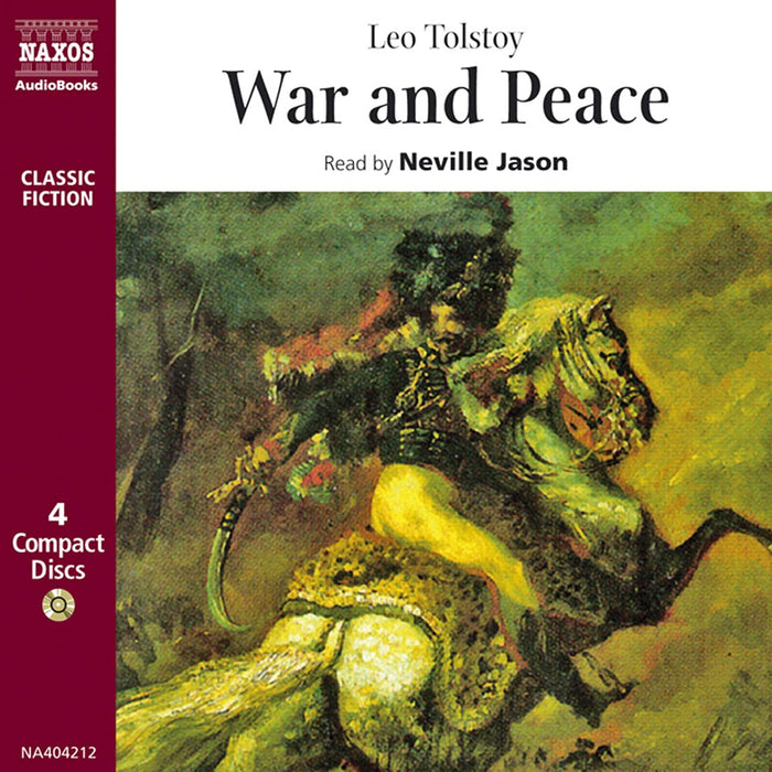 War & Peace (abridged) [CD Audiobook Box Set] (Classic Fiction) - New Sealed - Attic Discovery Shop