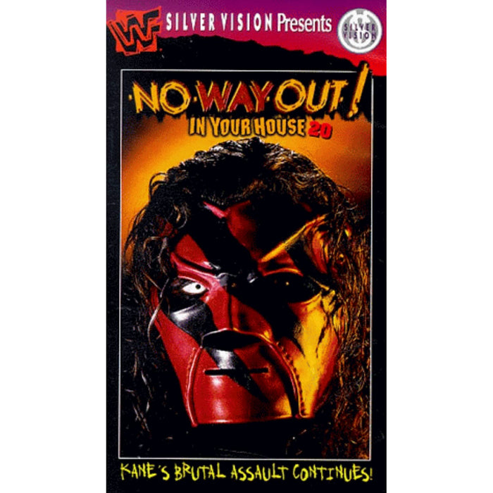 Wrestling / WWF: In Your House 20 - No Way Out [VHS Video] Rare Silver Vision - Acceptable - Attic Discovery Shop