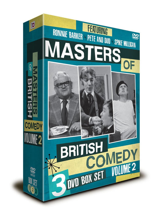 Masters Of British Comedy: Volume 2 [3 Disc DVD Box Set] [Region 2] - New Sealed - Attic Discovery Shop