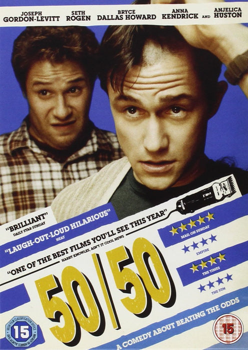 50/50 50 50 [DVD] [Region 2] Joseph Gordon-Levitt, Seth Rogen - New Sealed - Attic Discovery Shop