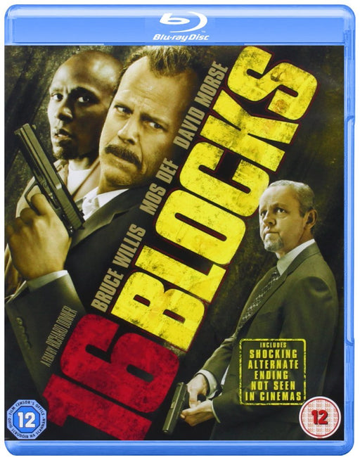 16 Blocks [Blu-ray] [2006] [Region Free] Drama, Action & Adventure - New Sealed - Attic Discovery Shop