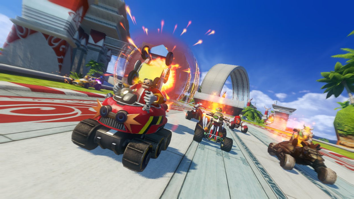 Sonic and All Stars Racing Transformed (Nintendo Wii U Game) - Good - Attic Discovery Shop