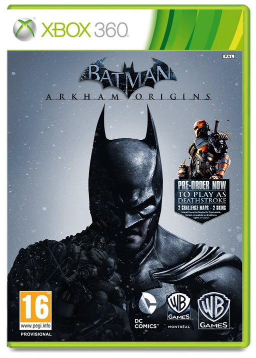 Batman: Arkham Origins (Xbox 360 Game) - Very Good - Attic Discovery Shop