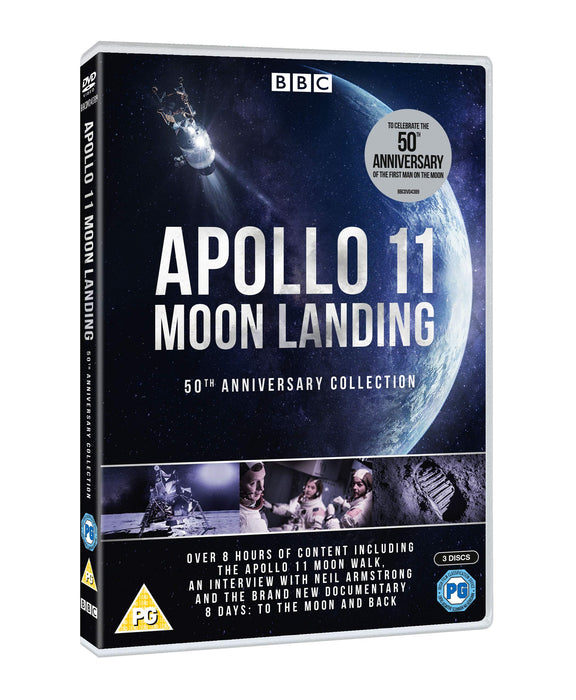 Apollo 11 Moon Landing: 50th Anniversary Collection DVD [Reg 2 + 4] - New Sealed - Attic Discovery Shop