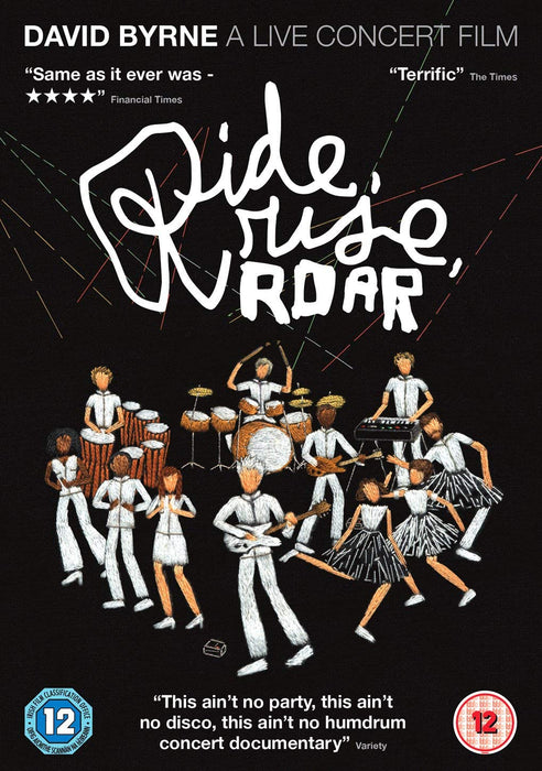 Ride, Rise, Roar - David Byrne [DVD] [2009] [Region 2] - New Sealed - Attic Discovery Shop