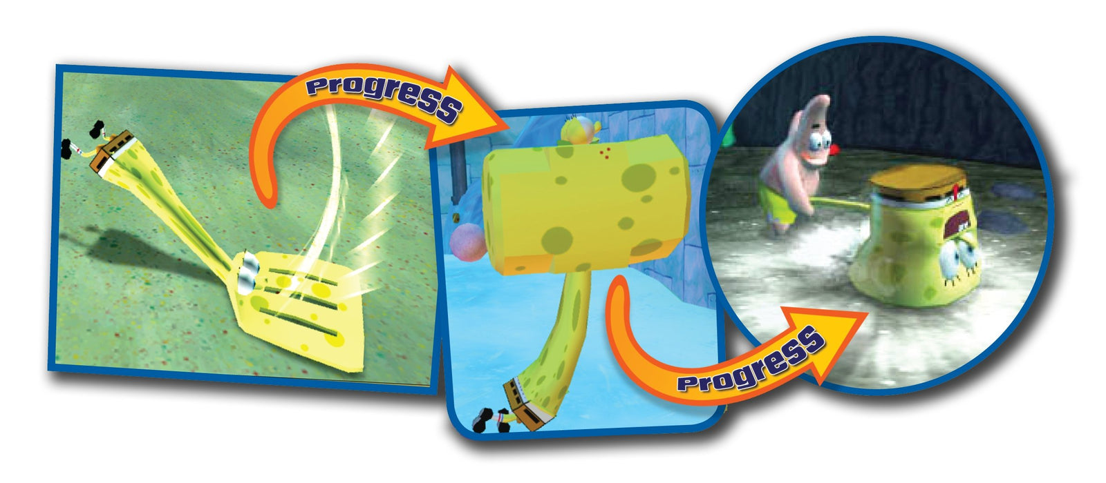 SpongeBob: Truth or Square (PSP PlayStation Portable Game) - Very Good - Attic Discovery Shop