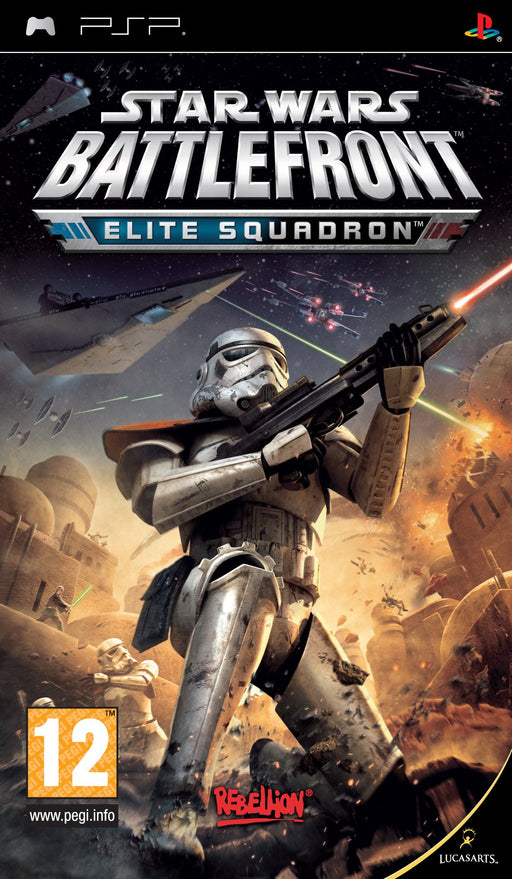 Star Wars Battlefront: Elite Squadron (PSP PlayStation Portable Game) - Good - Attic Discovery Shop