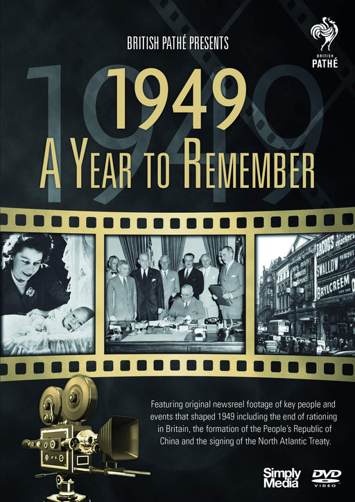 A Year to Remember 1949 - 71st Anniversary DVD [Reg2] British Pathé - New Sealed - Attic Discovery Shop