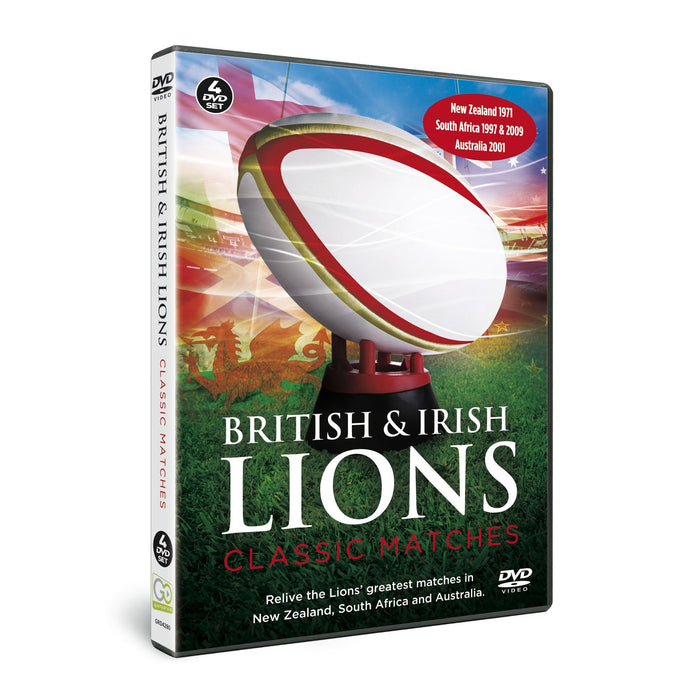 British & Irish Lions Classic Matches [DVD] [Region 2] - New Sealed - Attic Discovery Shop