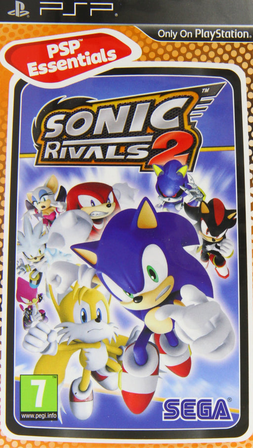 Sonic Rivals 2 - Essentials (PSP PlayStation Portable Game) - Acceptable - Attic Discovery Shop