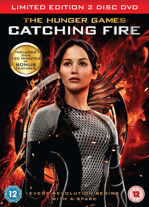 The Hunger Games Catching Fire (2-disc Edition) DVD 2013 [Region 2] - New Sealed - Attic Discovery Shop