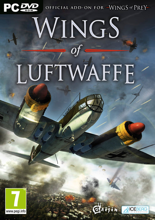 Wings of Luftwaffe (PC DVD ROM Game) Add On For Wings of Prey - Very Good - Attic Discovery Shop