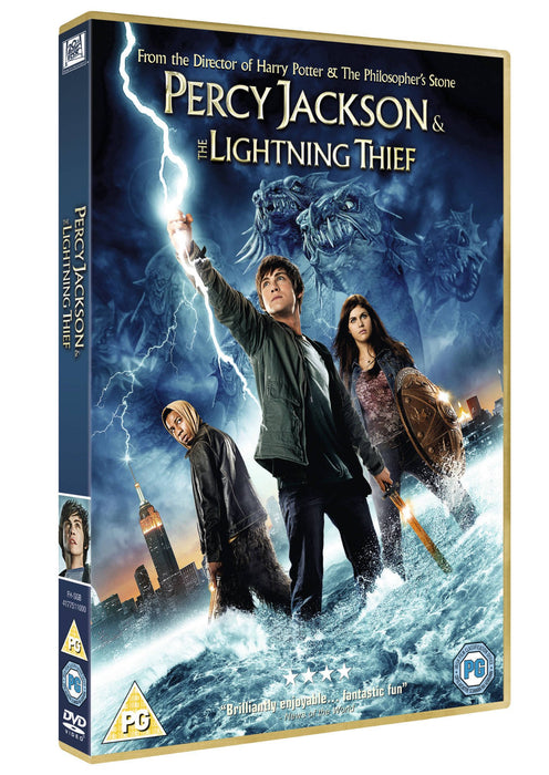 Percy Jackson & The Lightning Thief [DVD] -  [Region 2] - New Sealed - Attic Discovery Shop