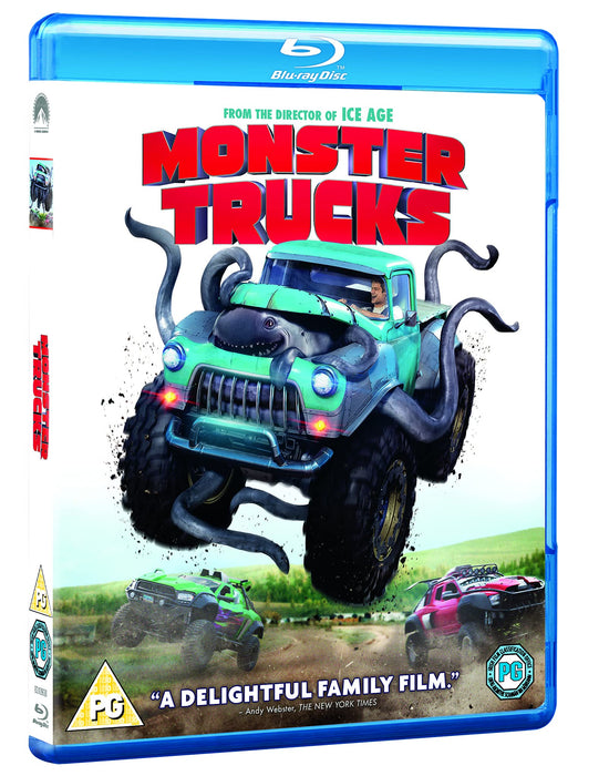 Monster Trucks [Blu-ray] [2016] [Region Free] - New Sealed - Attic Discovery Shop