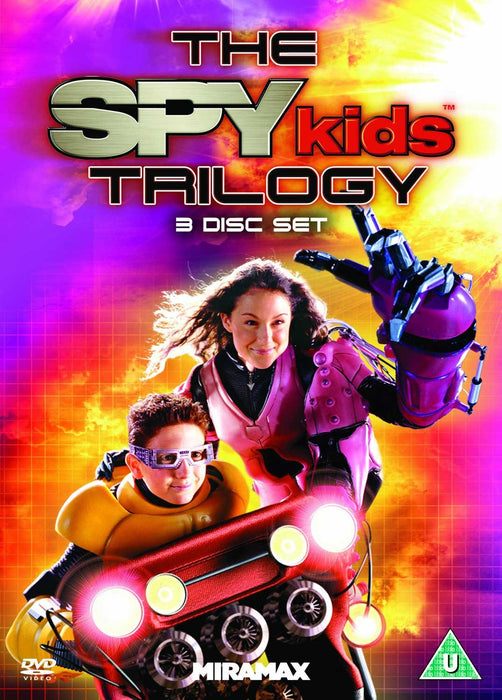 Spy Kids 1, 2, 3 - 1-3 Collection [DVD Box Set] [2001] [Region 2] - New Sealed - Attic Discovery Shop