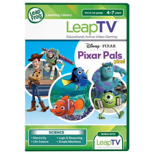 LeapFrog LeapTV Learning Game Disney Pixar Pals - Acceptable - Attic Discovery Shop